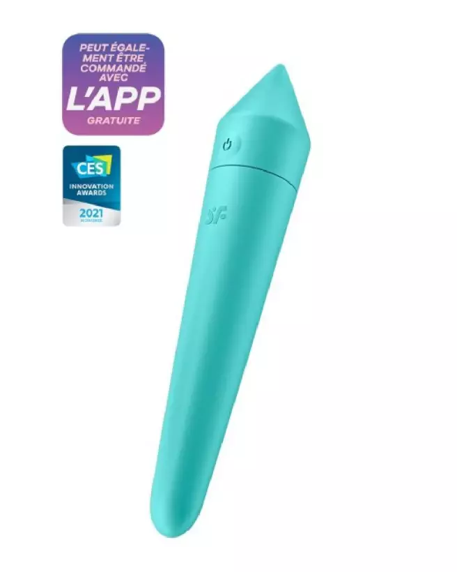 Satisfyer Ultrapower Bullet 8 Bleu Stimulateur Clitoridien-1
