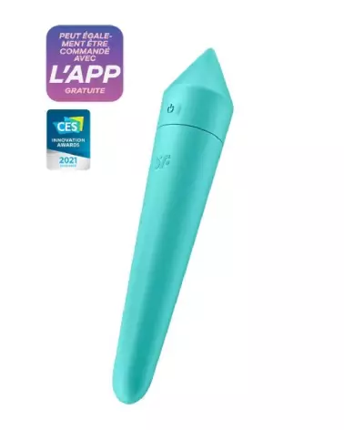 Satisfyer Ultrapower Bullet 8 Bleu Stimulateur Clitoridien-1