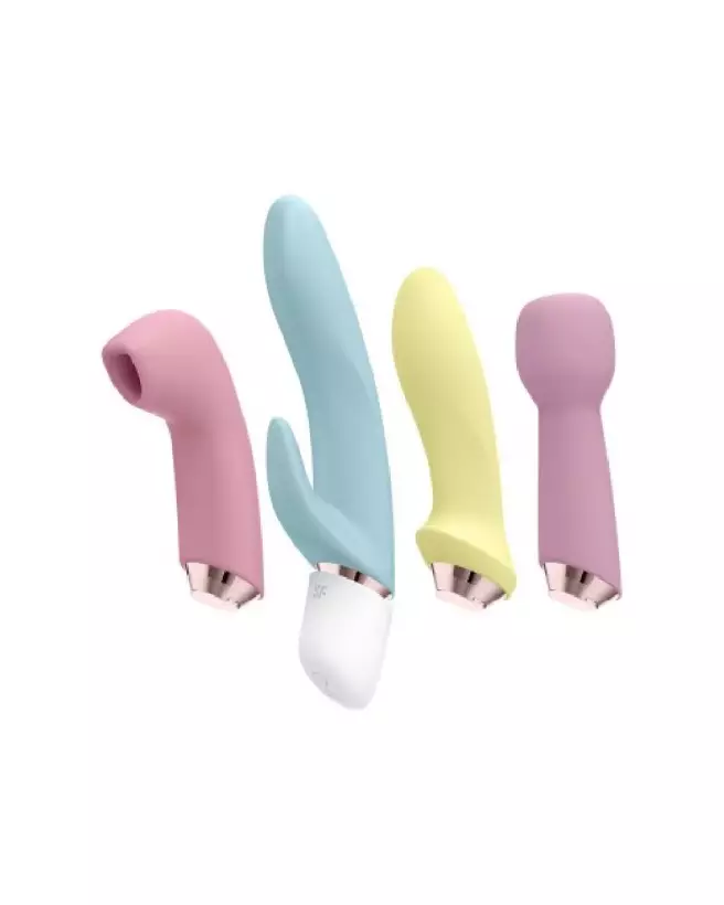 Image du Satisfyer Marvelous Four, vibromasseur innovant pour plaisir intense-1