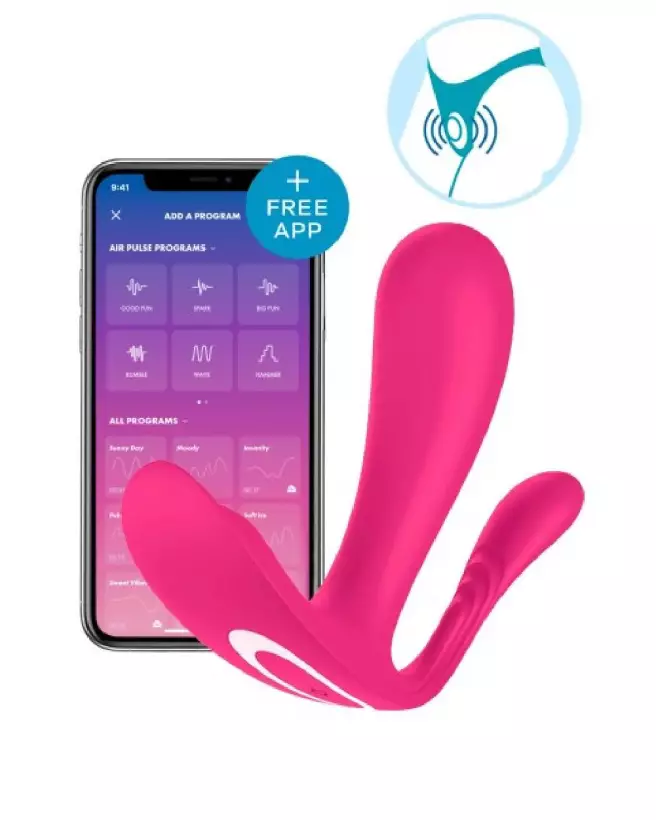 Satisfyer Top Secret Plus sextoy connecté avec application-1