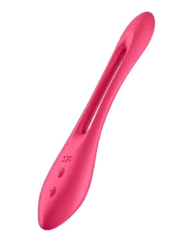 Image du Satisfyer Elastic Joy Rouge, sextoy innovant pour couples-1