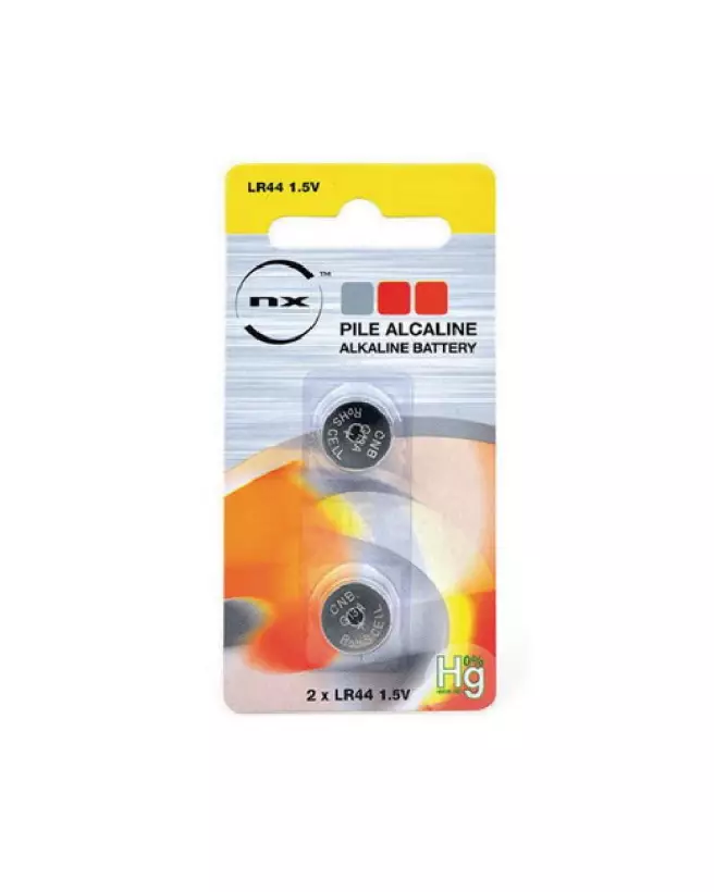Image des piles bouton LR44 de la marque Piles, idéales pour jouets adultes et dispositifs de haute consommation-1