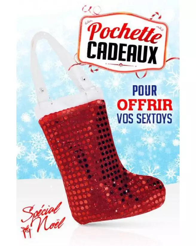 Sac Chaussette de Noël Humoristique WOLNASH FRANCE-1