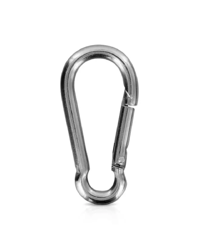 Clip de bondage 5 cm LEATHER SM en cuir pour jeux de domination-1