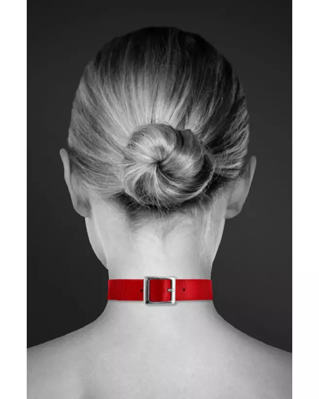 Collier Fetish Rouge élégant de Bijoux Pour Toi pour animaux-4