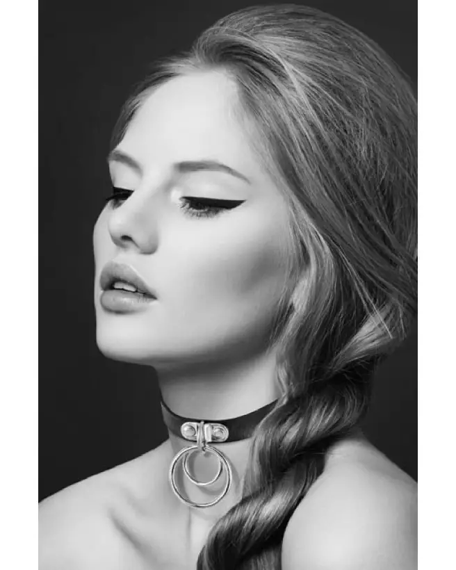 Collier ras de cou noir élégant pour chats et chiens de BIJOUX POUR TOI-1
