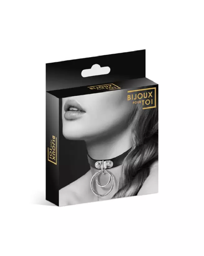 Collier ras de cou noir élégant pour chats et chiens de BIJOUX POUR TOI-2