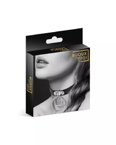 Collier ras de cou noir élégant pour chats et chiens de BIJOUX POUR TOI-2