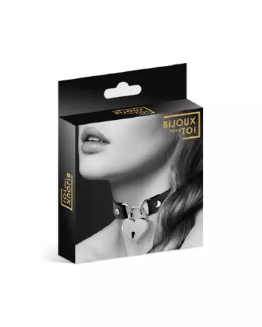 Collier Pendentif Coeur Noir Bijoux Pour Toi pour animaux-2