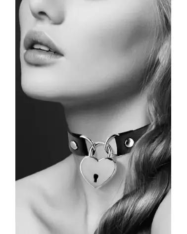 Collier Pendentif Coeur Noir Bijoux Pour Toi pour animaux-3
