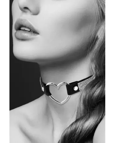 Collier Strass et Cœur de BIJOUX POUR TOI, bijou élégant pour adultes-3