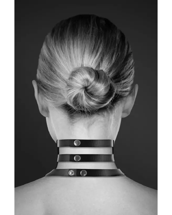 Ras de Cou Fetish Noir Bijoux Pour Toi Collier Érotique-4