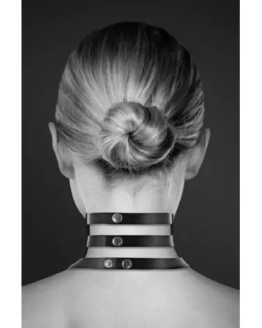 Ras de Cou Fetish Noir Bijoux Pour Toi Collier Érotique-4