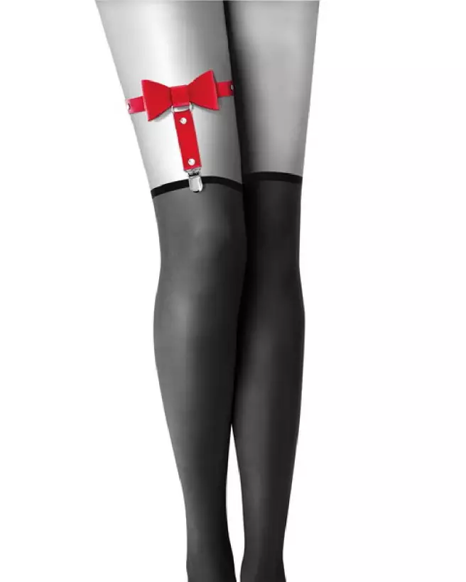 Porte-jarretelles rouge Bijoux Pour Toi élégant et sensuel-1