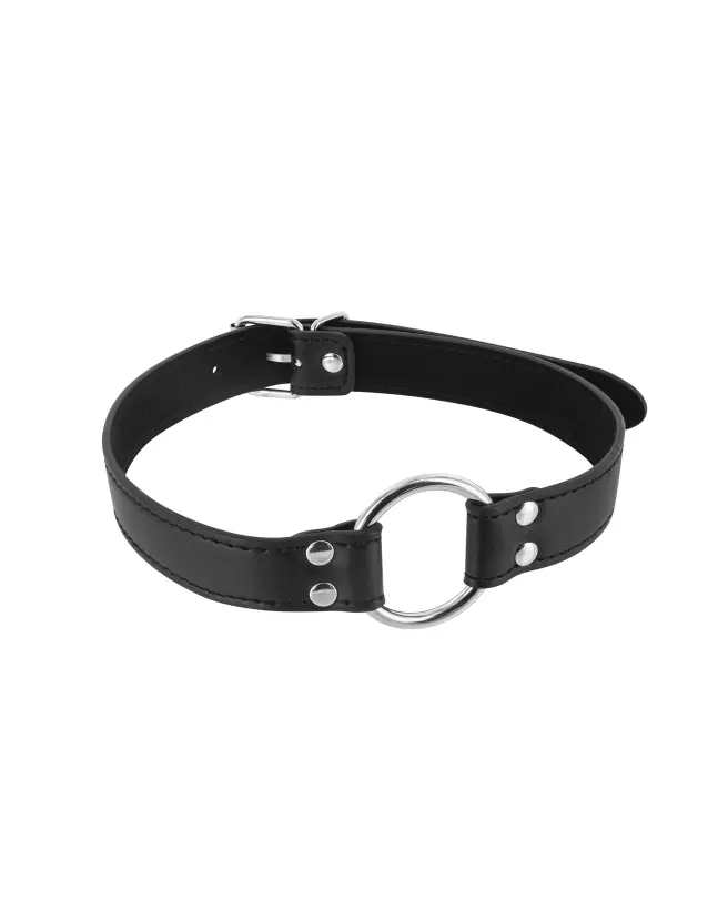 Image du baillon Open Mouth Gag noir de Fetish Tentation pour BDSM-1