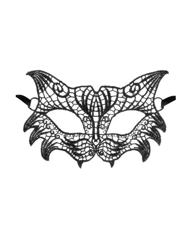 Masque Nuit Noir Maskarade élégant pour galas et événements vénitiens-1