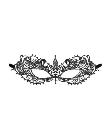 Masque Zenith Noir Maskarade style vénitien élégant pour carnaval et soirées à thème-1