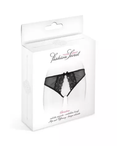 Photo de la Culotte Ouverte Christine No Fashion Secret en taille unique-3
