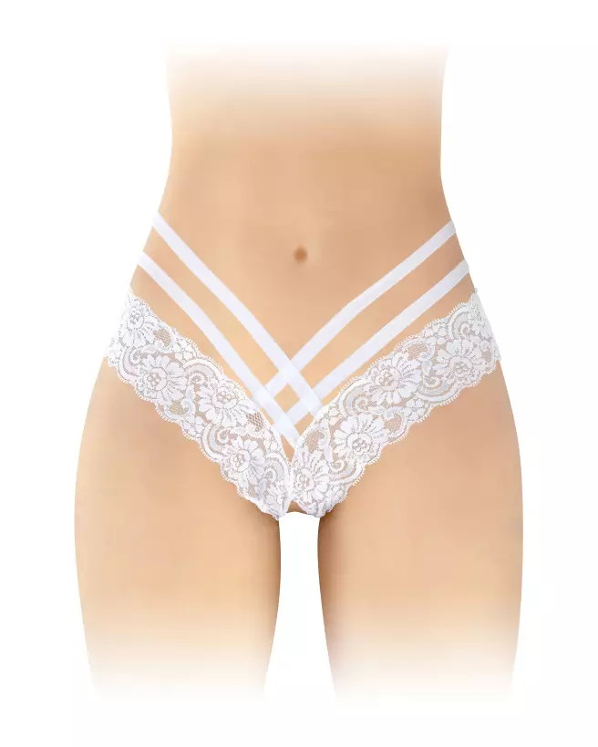 Culotte ouverte Anne Blan de Fashion Secret en lingerie sexy-1