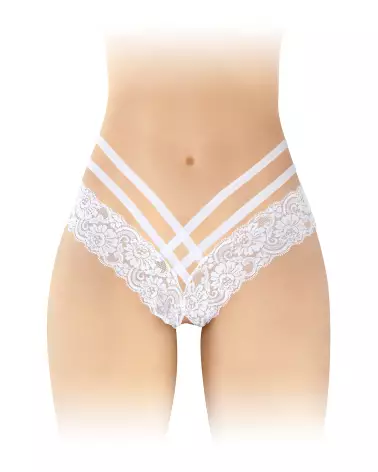 Culotte ouverte Anne Blan de Fashion Secret en lingerie sexy-1