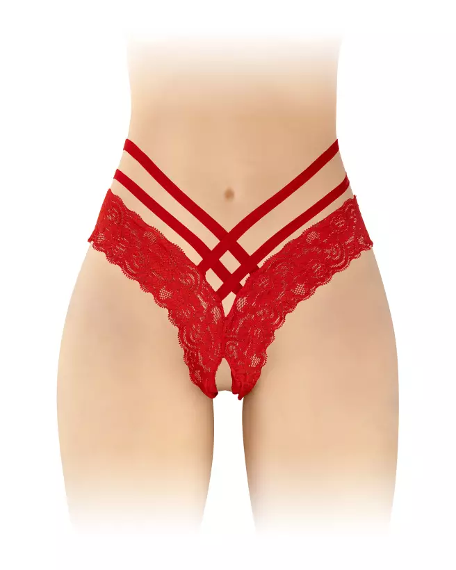 Culotte ouverte Anne Roug Fashion Secret en lingerie séduisante-1