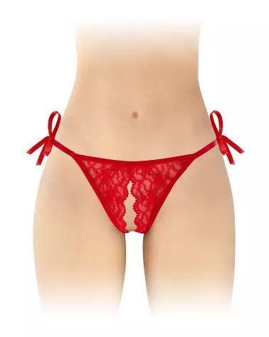 String Stella Rouge Fashion Secret - Lingerie ouverte et séduisante-1