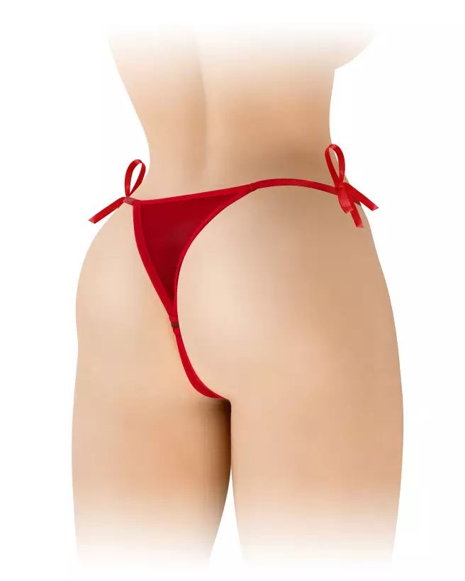 String Stella Rouge Fashion Secret - Lingerie ouverte et séduisante-3