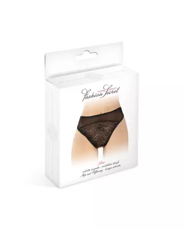 Culotte ouverte Ava noir Fashion Secret en lingerie sexy-2