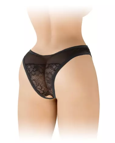 Culotte ouverte Ava noir Fashion Secret en lingerie sexy-3