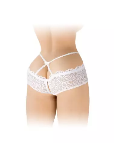Culotte ouverte blanche Celia Fashion Secret en taille unique-1