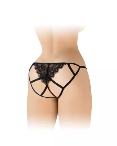 Culotte ouverte Zoe noir Fashion Secret en taille unique-1