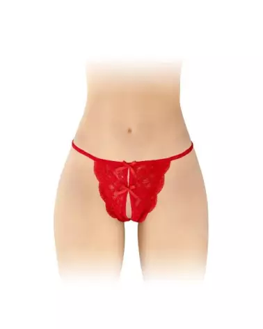 Culotte ouverte Cindy rouge Fashion Secret en taille unique-1