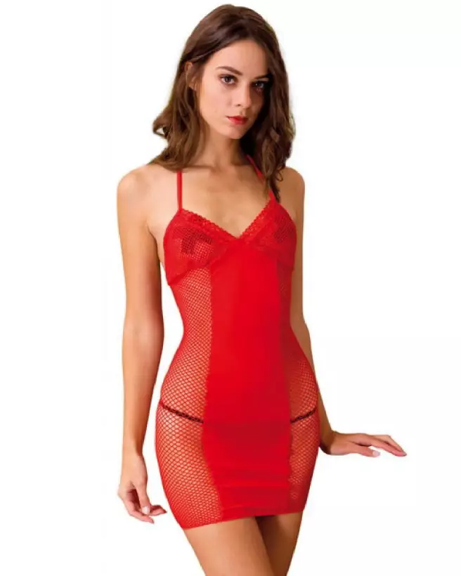Robe Rouge Dernier Tango Anne Dales pour soirée élégante et sensuelle-1