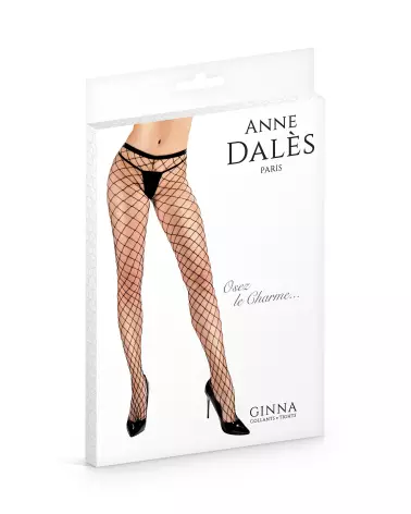 Collant Ginna Noir Taille 4 Anne Dales élégant et confortable-2