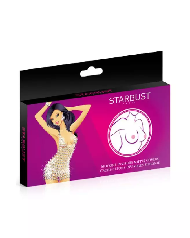 Cache-téton silicone Starburst, accessoire discret pour seins-1