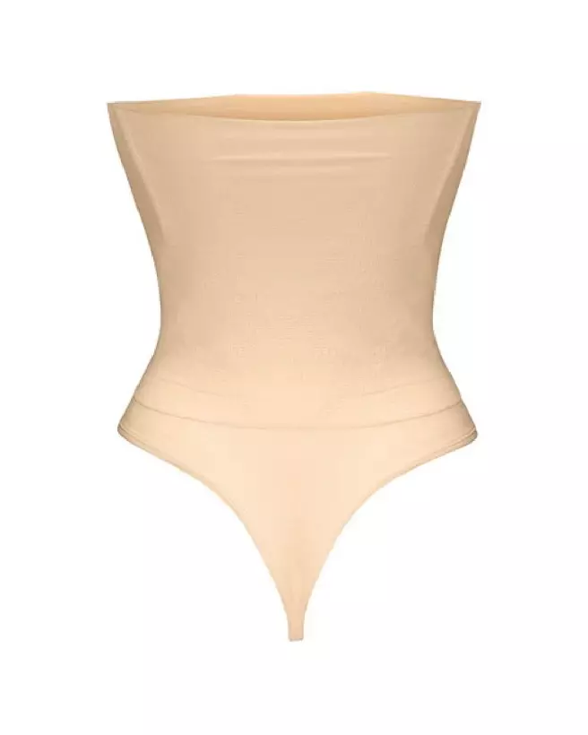 Image de la gaine string Starbust en chai taille L/XL, silhouette parfaite et confort optimal-1