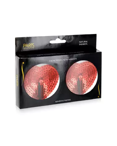Cache Tetons Rouge Pompom de Paris Hollywood pour une touche de séduction-2