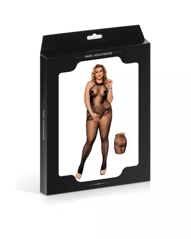 Combinaison Bodystocking noir XL Paris Hollywood en lingerie fine et sensuelle-2