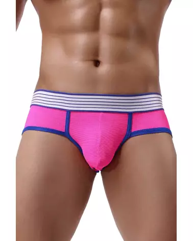 Jockstrap PARIS HOLLYWOOD M116 rose taille L pour homme-3