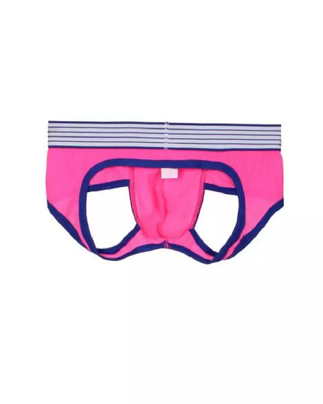 Jockstrap PARIS HOLLYWOOD M116 rose taille L pour homme-6