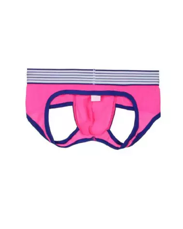 Jockstrap PARIS HOLLYWOOD M116 rose taille L pour homme-6