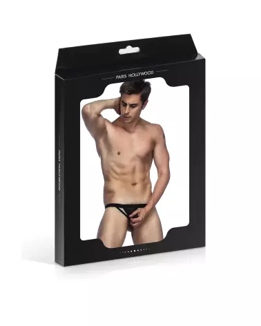 String Noir STG Homme MP02401 PARIS HOLLYWOOD Taille Unique Confort Élégant-2