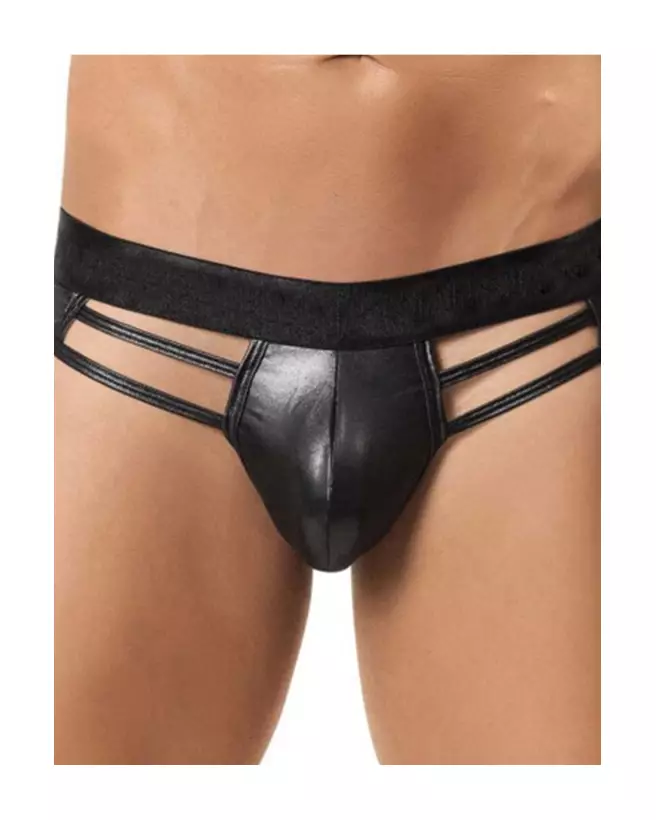 Image du String Noir PARIS HOLLYWOOD Taille XL pour Homme-1