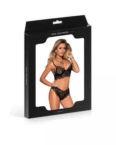 SET 2PCS R80614 NOIR T.U - image 2