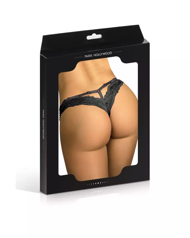 Tanga P5167 Noir L/XL Paris Hollywood élégant et confortable-2