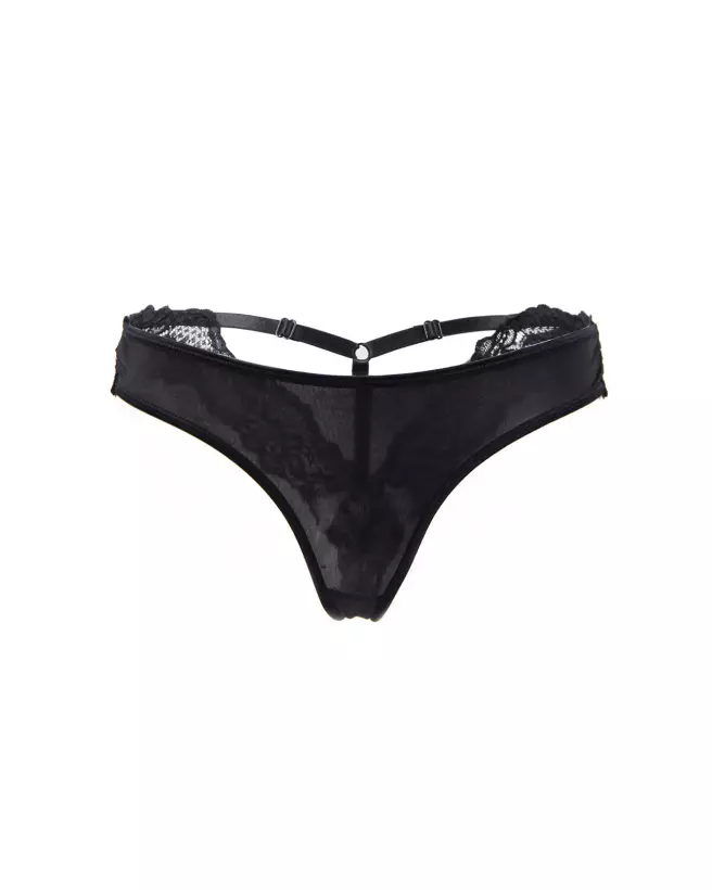 Tanga P5167 Noir L/XL Paris Hollywood élégant et confortable-3