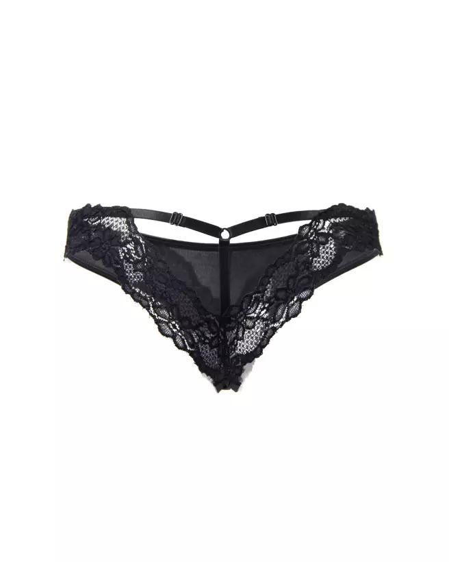 Tanga P5167 Noir L/XL Paris Hollywood élégant et confortable-4