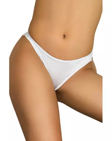 Tanga P5167 blanc Paris Hollywood taille L/XL en lingerie fine-3