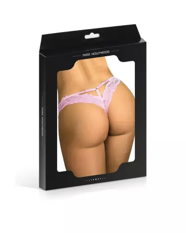Tanga P5167 rose taille L/XL de Paris Hollywood en lingerie féminine-2