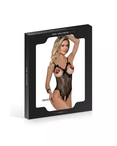 BODY OUVERT R80922 NOIR T.U - image 2